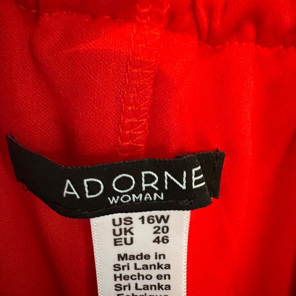 Adore Red Ruffle Mini Dress - Picture 2 of 3